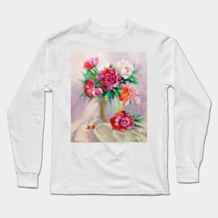 Bouquet of peonies Long Sleeve T-Shirt